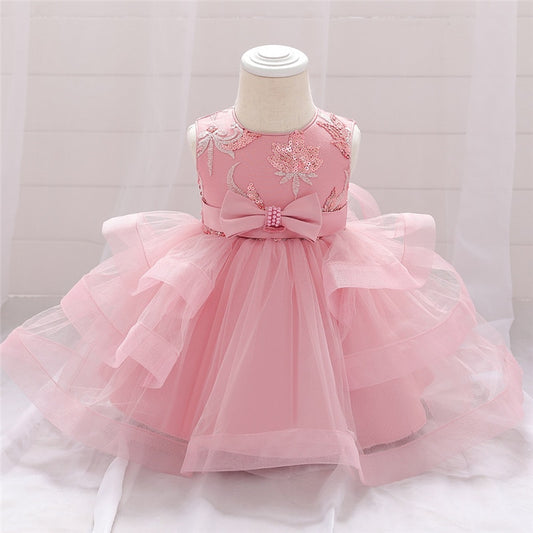 LIL MISS - 1st Birthday Signature Dress