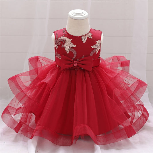 LIL MISS - 1st Birthday Signature Dress