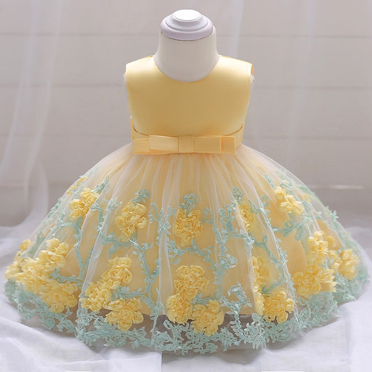 LIL MISS - 1st Birthday Signature Dress