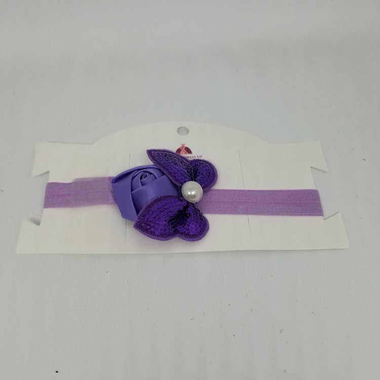 LIL MISS -  Butterfly Flower Headband - Purple