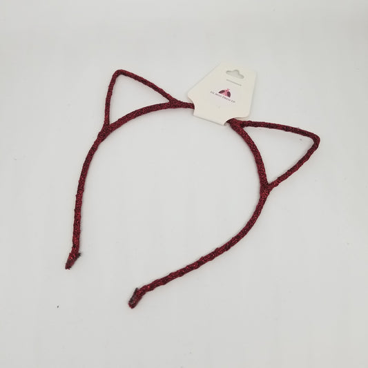 LIL MISS -  Cat Ears Headband - Red