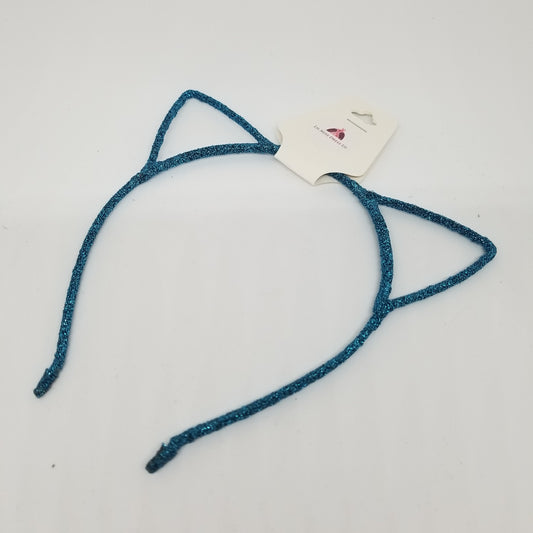 LIL MISS -  Cat Ears Headband - Turquoise