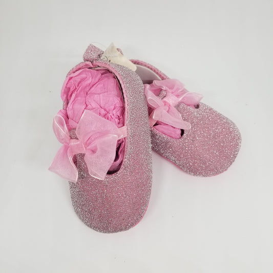 LIL MISS -  Pink Shimmer Baby Shoe