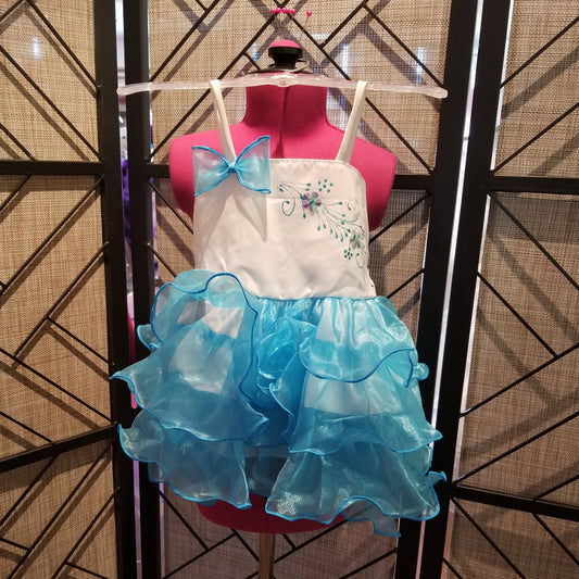 LIL MISS -  Cora - Blue - Girls Dress