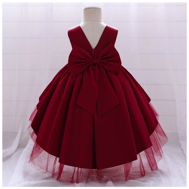 1st Birthday Signature Dress - RED