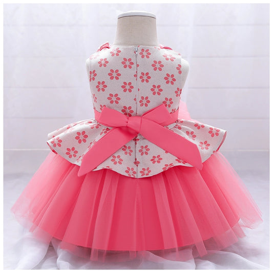 LIL MISS - 1st Birthday Signature Dress