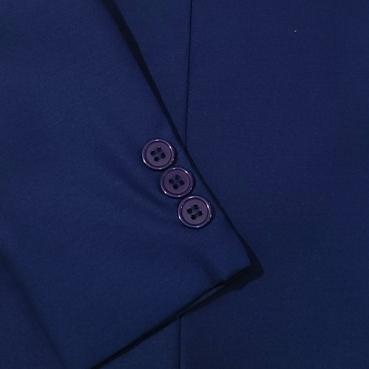 LIL MR -  Boys 5 Piece Formal Suit - Cobalt