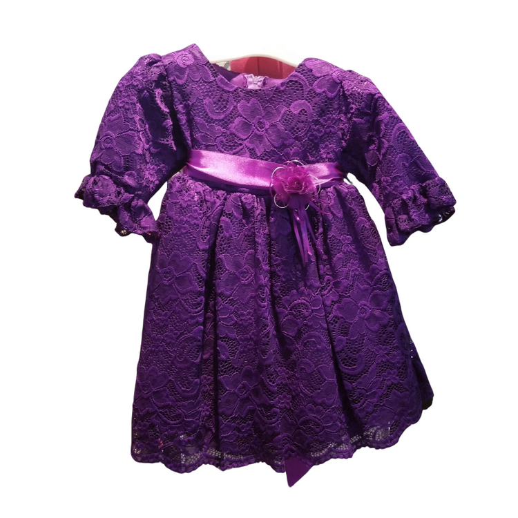 LIL MISS -  Lexi - Purple - Girls Dress