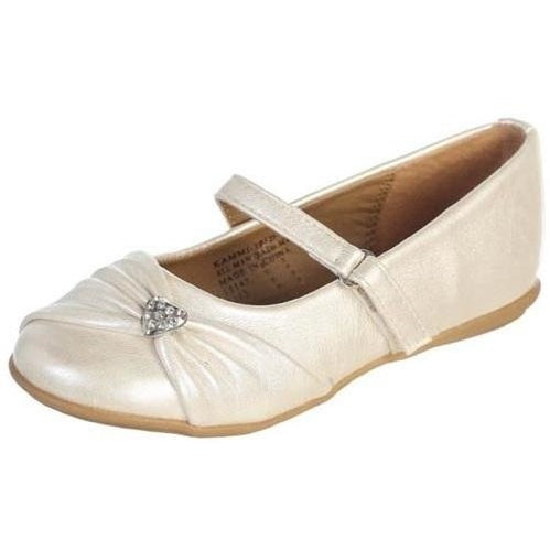 LIL MISS -  Ivory Flat Shoe