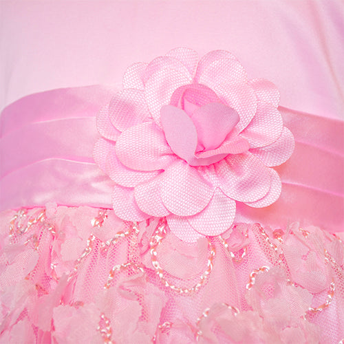 LIL MISS -  Addison - Pink - Girls Dress