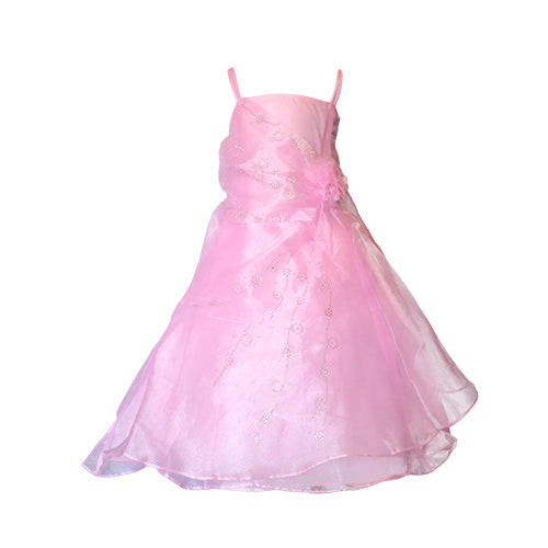 LIL MISS -  Anna - Pink - Girls Dress