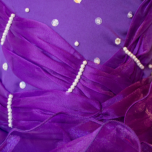 LIL MISS -  Arianna - Purple - Girls Dress