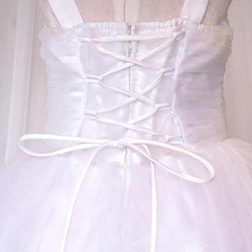 LIL MISS -  Crystal - White - Girls Dress