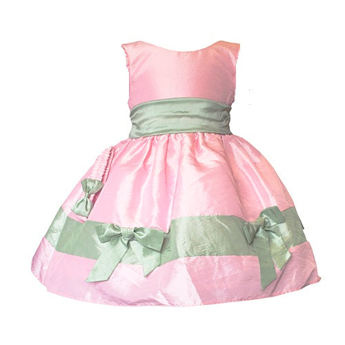LIL MISS -  Emilia - Pink - Girls Dress