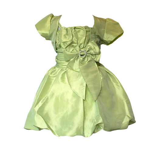 LIL MISS -  Flora - Green - Girls Dress
