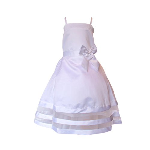 LIL MISS -  Franny - White - Girls Dress