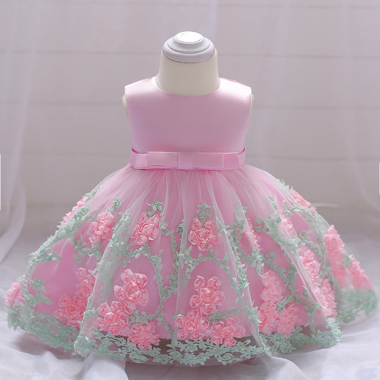 LIL MISS -  Kendall - Pink - Girls Dress