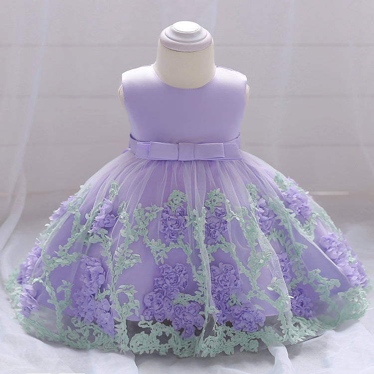 LIL MISS -  Kendall - Lilac - Girls Dress