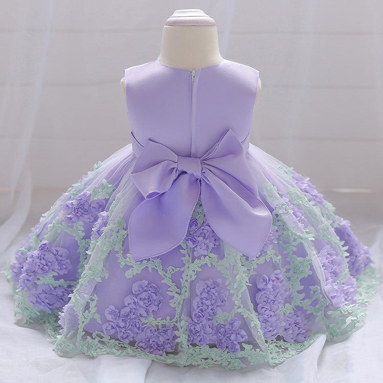 LIL MISS -  Kendall - Lilac - Girls Dress