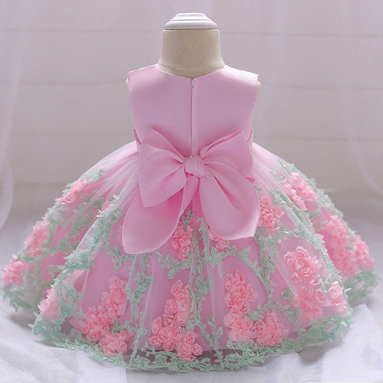 LIL MISS -  Kendall - Pink - Girls Dress