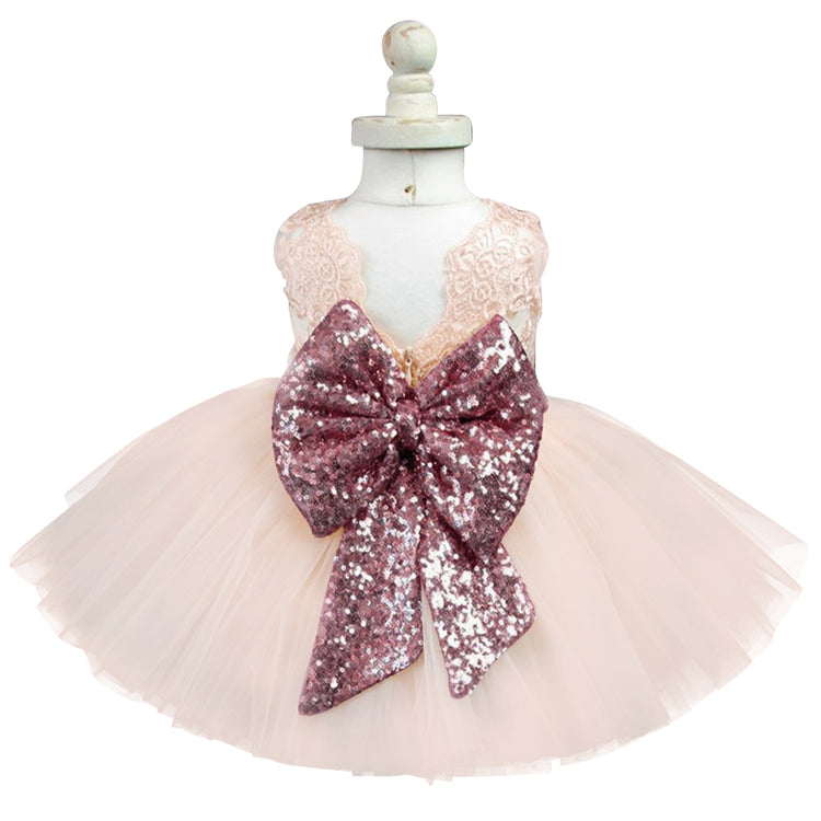 LIL MISS -  Kylie - Pink - Girls Dress
