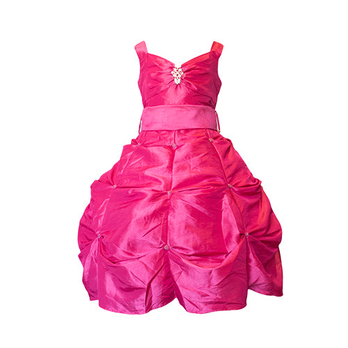 LIL MISS -  Heather - Pink - Girls Dress