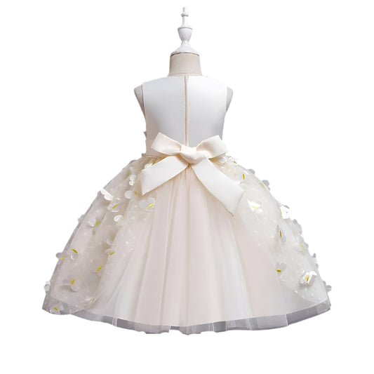 1st Birthday Signature Dress - WHITE