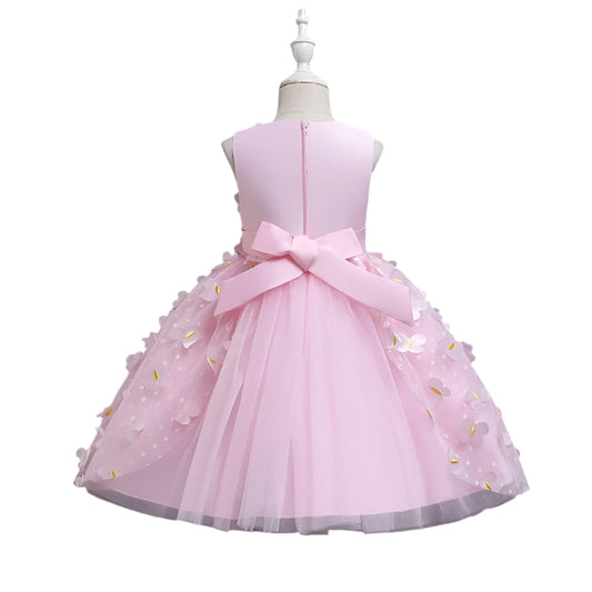 1st Birthday Signature Dress  - PINK