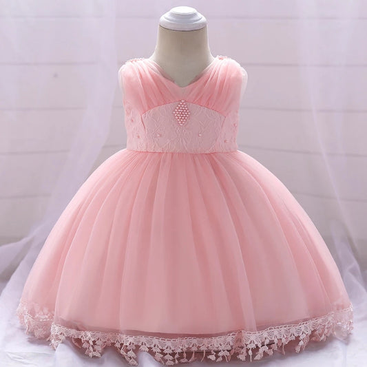 LIL MISS - 1st Birthday Signature Dress