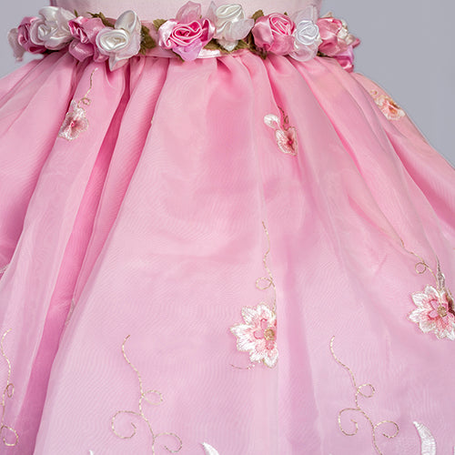 LIL MISS -  Jocelyn - Pink - Girls Dress