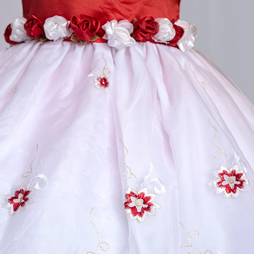 LIL MISS -  Jocelyn - Red - Girls Dress