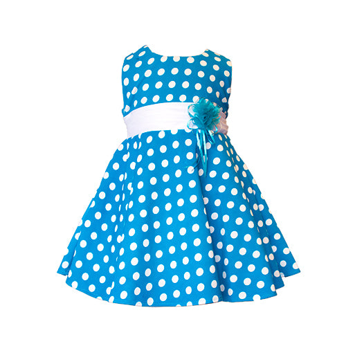 LIL MISS -  Kristina - Turquoise - Girls Dress