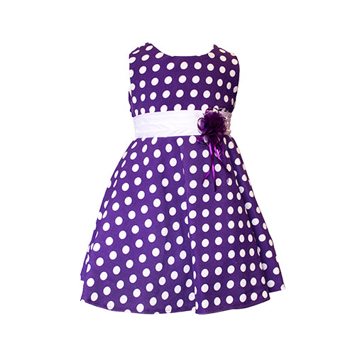 LIL MISS -  Kristina - Purple - Girls Dress
