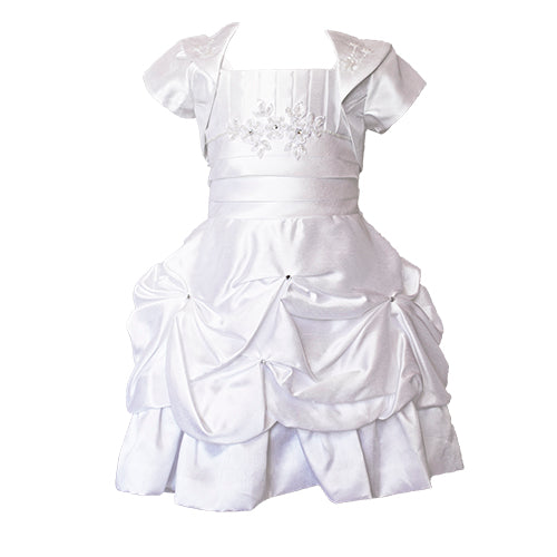 LIL MISS -  Nia - White - Girls Dress