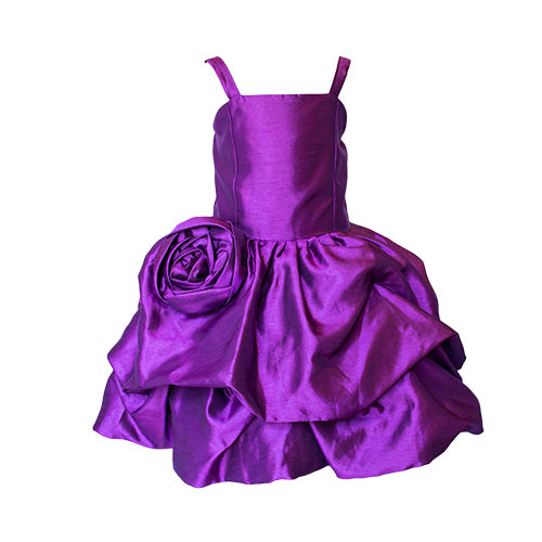 LIL MISS -  Angela - Purple - Girls Dress