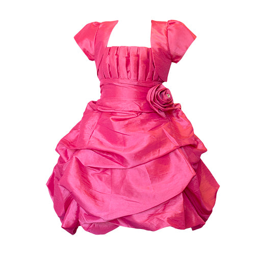 LIL MISS -  Rachel - Hot Pink - Girls Dress