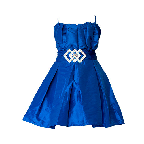LIL MISS -  Rosie - Blue - Girls Dress