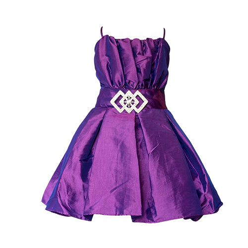LIL MISS -  Rosie - Purple - Girls Dress
