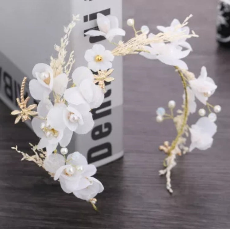 LIL MISS -  Jeweled Flower Headband