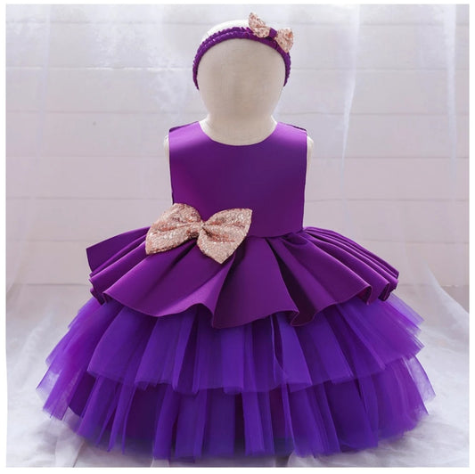 LIL MISS - 1st Birthday Signature Dress