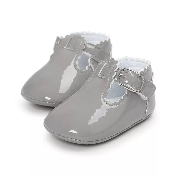 LIL MISS -  Grey Baby Shoe 12 Months