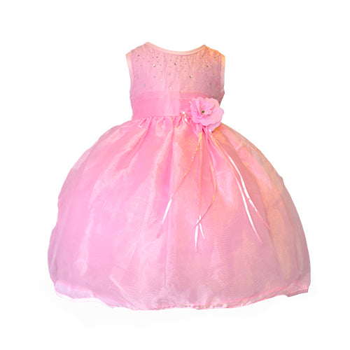 LIL MISS -  Sonia - Pink - Girls Dress
