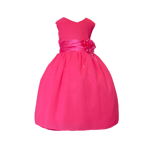 LIL MISS -  Soraya - Hot Pink - Girls Dress