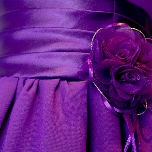 LIL MISS -  Soraya - Purple - Girls Dress