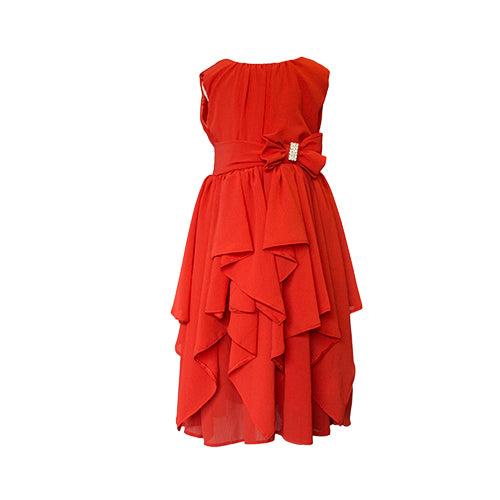 LIL MISS -  Vienna - Red - Girls Dress