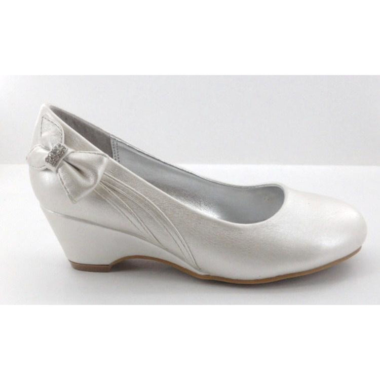 LIL MISS -  Ivory Heel Shoe