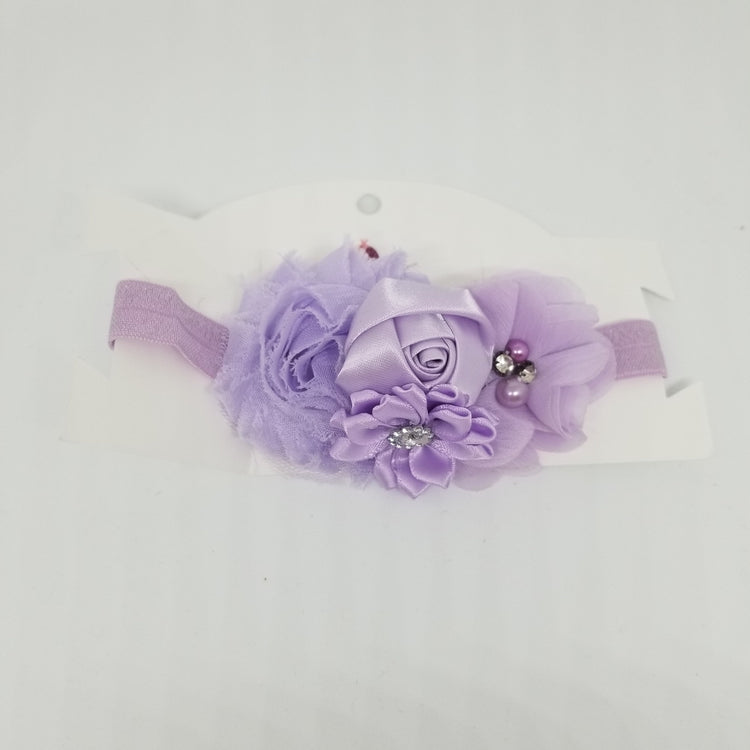 LIL MISS -  Flower Headband- Lilac