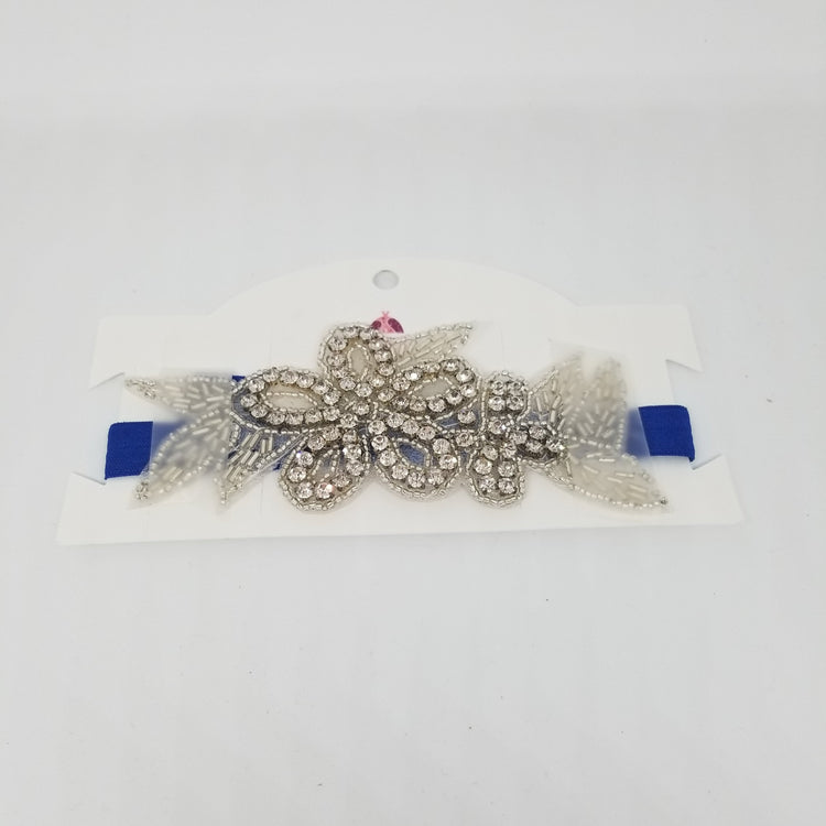 LIL MISS -  Jeweled Headband- Royal